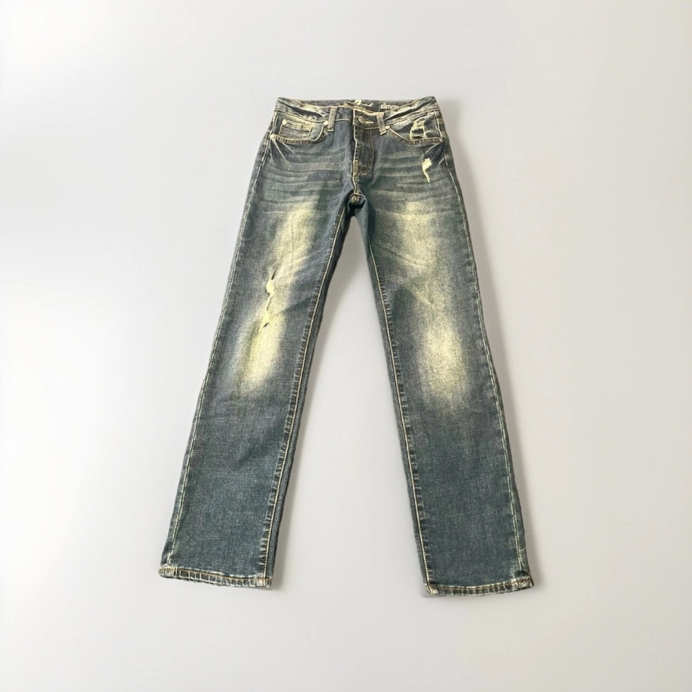 7 For All Mankind Boys Faded Black Jeans